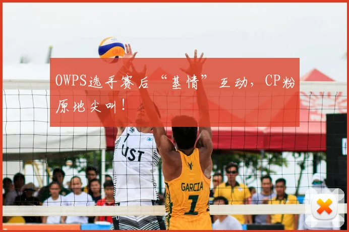 OWPS选手赛后“基情”互动，CP粉原地尖叫！